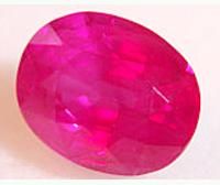 Fine Oval Cut Ruby