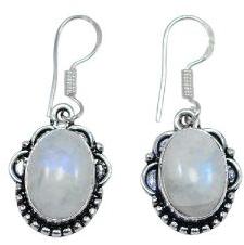 Rainbow Moonstone Earring