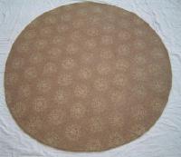 Embroidered Felt - Round