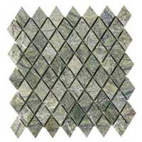 Forest Green Mosaic Tiles
