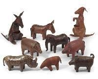 Handcrafted Leather Animals