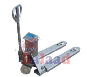 Stainless Steel Weighing Scale Pallet Truck