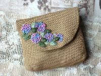 embroidered hand purses