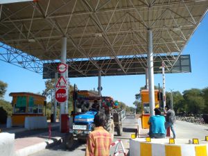 Toll Plaza Barrier