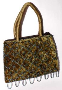 Velvet Hand Bag IL-0082