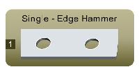 Single Edge Hammer