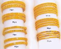 GB-08 yellow gold bangles