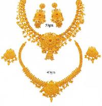 gold necklace set GNS-02