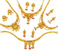 gold necklace set GNS-05
