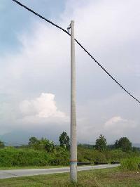 concrete lighting poles