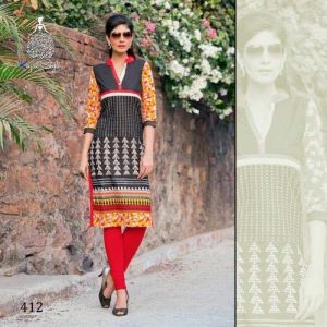 Printed Cotton Kurtis