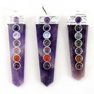 Amethyst Stone Pendants