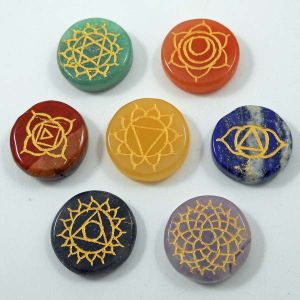 Seven Chakra Reiki Stone Sets