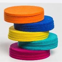 Felt Round Coasters