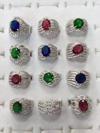 925 silver stone rings