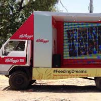 advertising led van