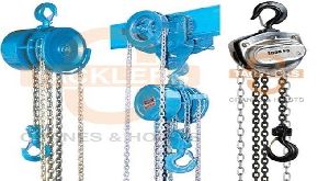 Chain pulley blocks
