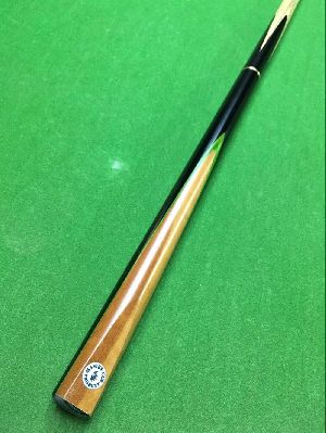 3/4 Master Ash Wood Black Cue Stick