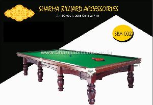 Snooker Table With Slates And Steel Block Cushions S2