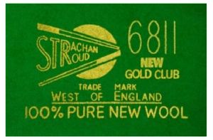 Snooker Table Strachan 6811 ClubCloth