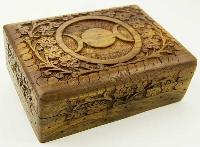 Carved Wooden Boxes