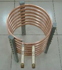 Induction furnace coil