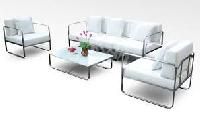 stainless steel sofa set