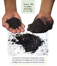 Humic acid 60%  shiny granules