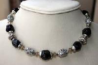 gemstone bead necklace
