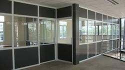 aluminum office partition