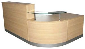 office reception table