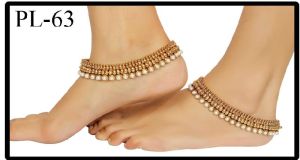 Polki Anklets