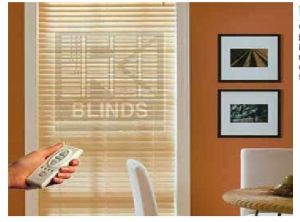 Remote Horizontal Blinds