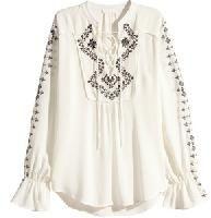 embroidered blouses