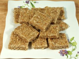 Flax Seed Burfi