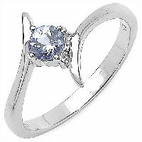 Tanzanite Gemstone Ring With 925 Sterling Silver