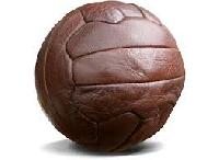 leather football