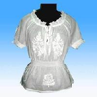 chikan embroidered top