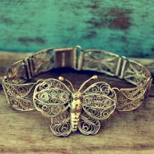 Silver Filigree Bracelet