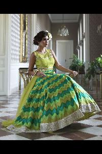 Patel Marketers  Royal yellow bhagalpuri digital desiner salwar set 53