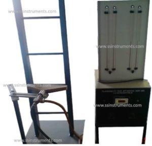 Ladder Flammability Tester