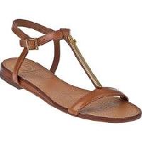 flat leather sandals