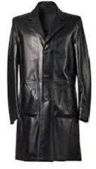 leather long coats