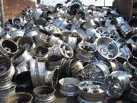 Aluminium wheel scrap