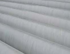 White Glass Fibre Composite Pipes