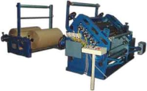 oblique corrugation machine