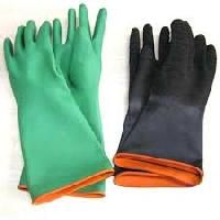 latex rubber hand gloves