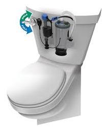 manual liner flushing system