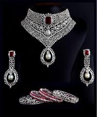 diamond studded jewellery