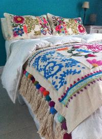 Embroidered Bed Covers